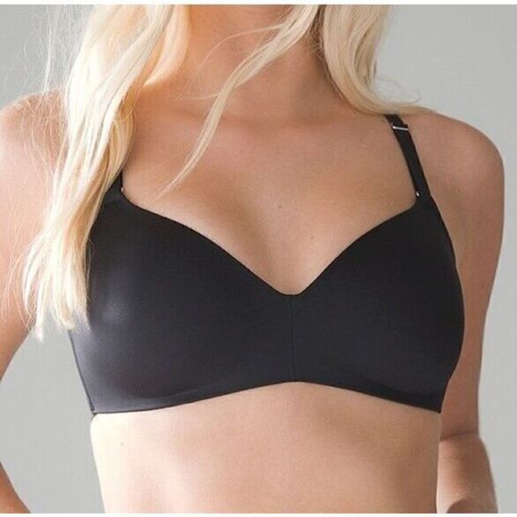 391 Soma Vanishing Back Wire Free Smoothing BLACK sz 34D - Picture 1 of 1